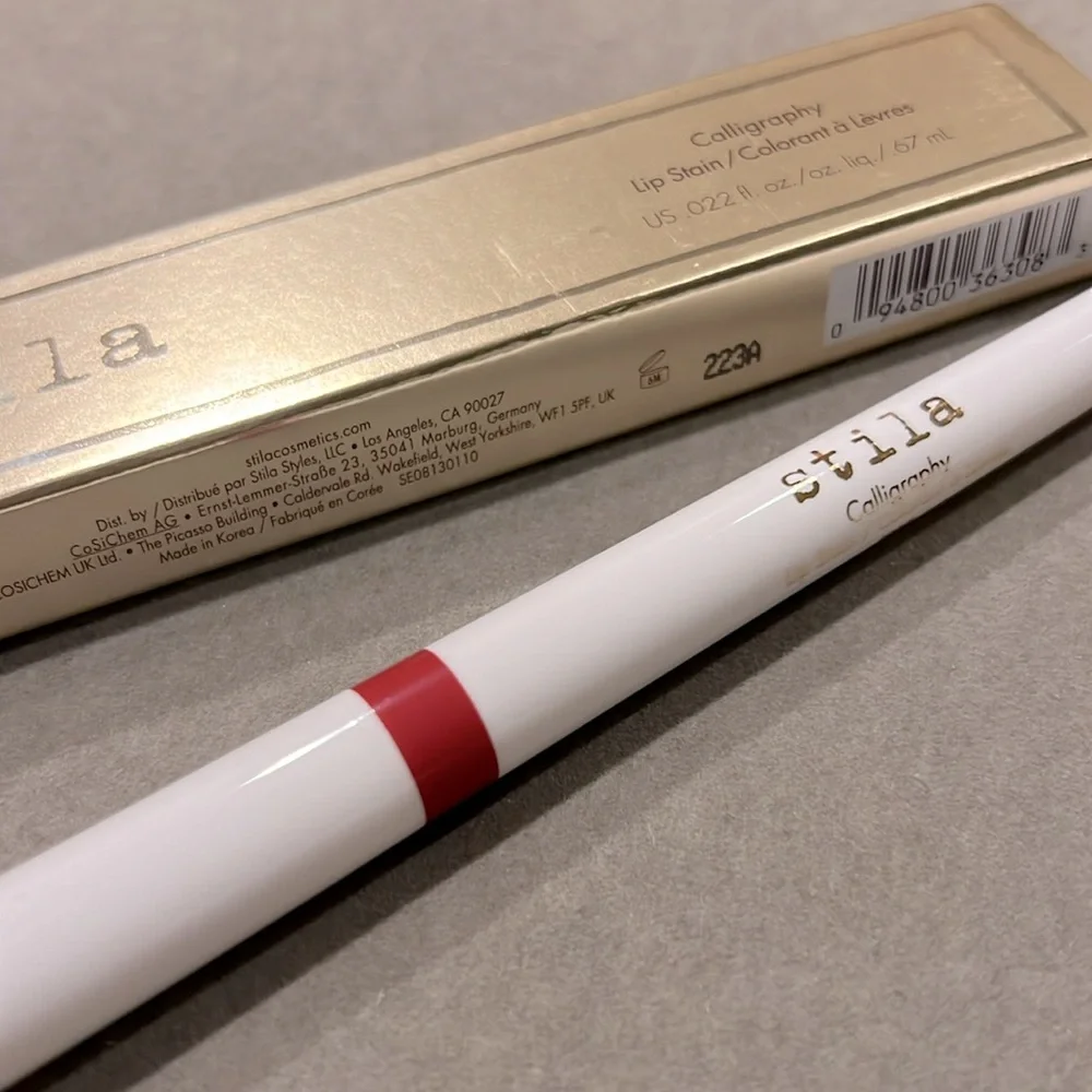 Stilla Calligraphy Lip Stain - Rosa